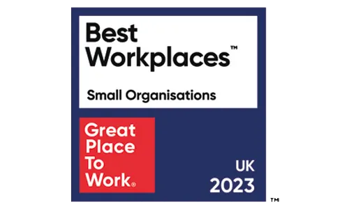Certified as Great place to work 2023